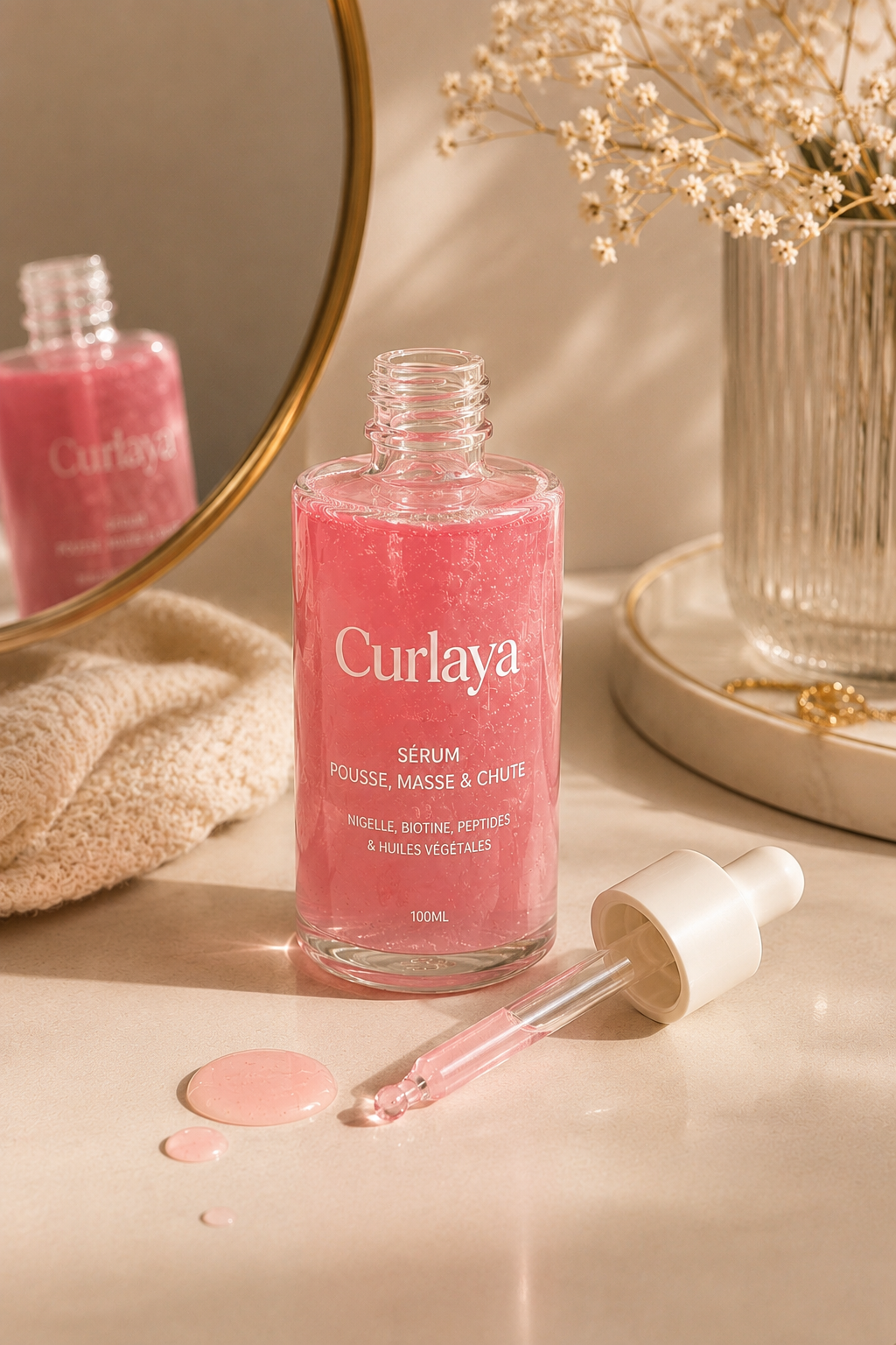 Hair serum- anti-chute, extrême pousse et densité